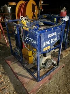 Diesel Powered Grout Pump