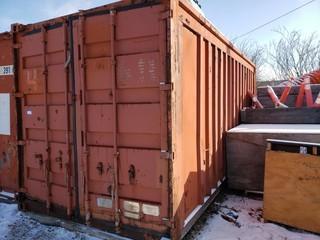 20ft Storage Container *Note:Contents Not Included, Buyer Responsible For Load Out* *Item Cannot Be Removed Until November 12 Unless Mutually Agreed Upon*