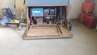 Miller Bluestar Gas Powered Welder C/w Wood Tool Box