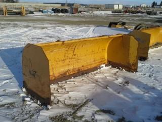 HLA 3500 8' Snow Pusher To Fit Skid Steer.