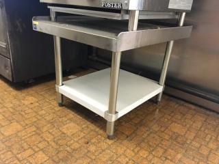24" x 26" x 22" Stainless Steel Equipment Stand.