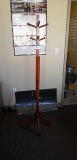 Wood Coat Rack