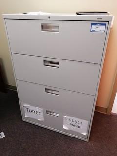 4-Drawer Metal Filing Cabinet