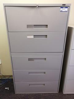 5-Drawer Metal Filing Cabinet