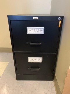 2-Drawer Metal Filing Cabinet