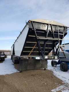 2015 Lode King GTL (Lead) 28 Feet, S/N 2LDHG2834FF060470, Tridem Axle, (Pup) 30 Feet, S/N 2LDHG3025FF060471, T/A, c/w Alum Wheels, Air Ride,Tires 11R24.5, 70 per cent,  Steel Sides, Alum Slopes, Air Scale, Open Ended
