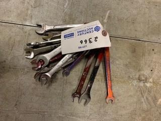 Qty Of (14) Assorted Size Wrenches
