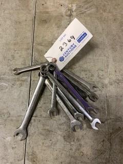 Qty Of Assorted Size Wrenches