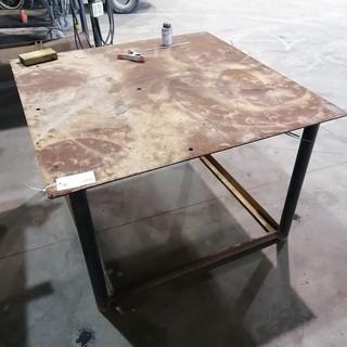 4ft X 4ft Metal Shop Table