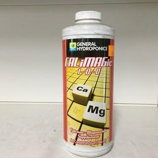 Lot of (4) General Hydroponics Calimagic Calcium Magnesium Supplement, (1-0-0).
