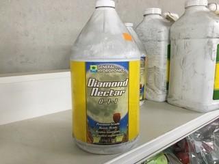 Lot of (2) 1 Gallon General Hydroponics Diamond Nectar, (0-1-1).