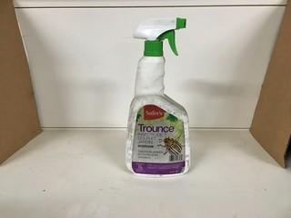 Lot of (4) 1L Trounce Insecticide Trigger Bottles & (1) Refill.