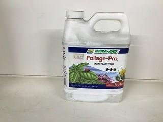 Lot of (5) 32oz Dyna-Gro Foliage Pro Plant Food, (9-3-6)