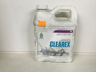 Lot of (2) 32oz Clearex Rinsing Solution.