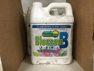 Lot of (4) 1L Bumper-Crop Blossom B Plant Food, (3-0-4).