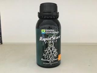 Lot of (2) General Hydroponics Rapid Start Root Enhancer, (1-0.5-1).