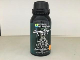 Lot of (2) General Hydroponics Rapid Start Root Enhancer, (1-0.5-1).