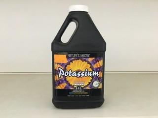 Lot of (3) 1 Quart & (1) 1 Gallon Nature's Nectar Potassium, (0-0-5).