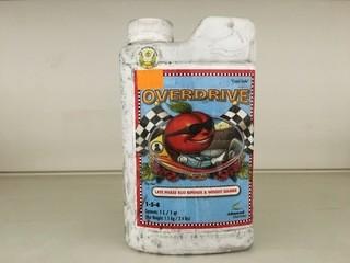 Lot of (3) 1L Advanced Nutrients Overdrive, (1-5-4).