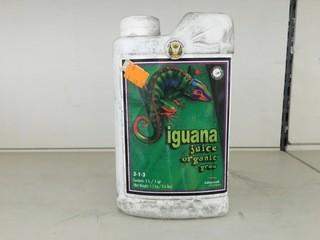 Lot of (3) 1L Advanced Nutrients Iguana Juice, (3-1-3).