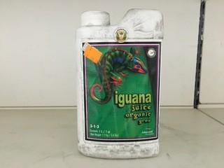 Lot of (4) 1L Advanced Nutrients Iguana Juice, (3-1-3).