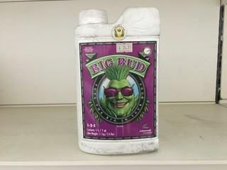 Lot of (3) 1L Advanced Nutrients Big Bud, (1-2-5).