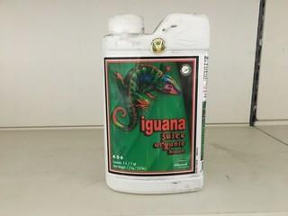 Lot of (4) 1L Advanced Nutrients Iguana Juice Bloom, (4-3-6)