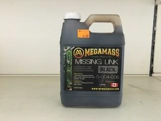 Lot of (3) 1L MegaMass Missing Link Black, (0-0.04-0.06).