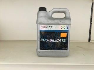 Lot of (4) 1L GroTek Pro-Silicate, (0-0-4).