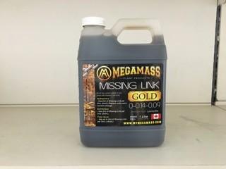 Lot of (5) 1L MegaMass Missing Link Gold, (0-0.14-0.09).