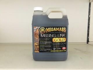 Lot of (5) 1L MegaMass Missing Link Gold, (0-0.14-0.09).