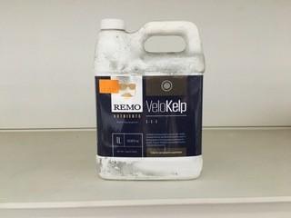 Lot of (4) 1L Remo Nutrients VeloKelp, (1-1-1). 