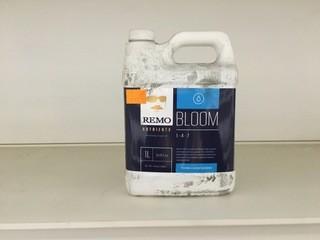 Lot of (4) 1L Remo Nutrients Bloom, (1-4-7).