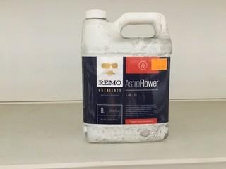 Lot of (4) 1L Remo Nutrients AstroFlower, (1-6-11).