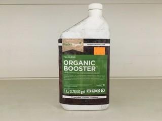 Lot of (4) 1L BlueSky Organics Tea Blend Organic Booster.