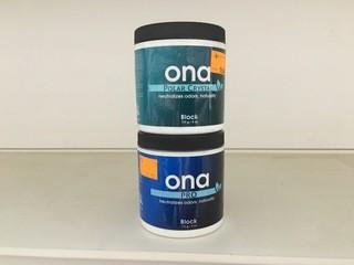 Lot of (7) 6oz  Ona Odour Neutralizer.