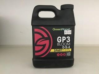 Lot of (4) 1L Green Planet GP3 Bloom, (0-5-4).