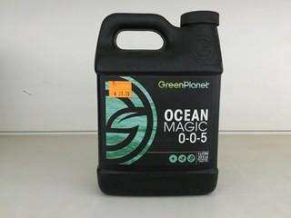 Lot of (4) 1L Green Planet Planet Ocean Magic, (0-0-5). 