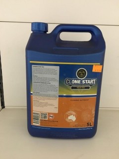 Lot of (2) 5L Clone Start  Cloning Nutrient.