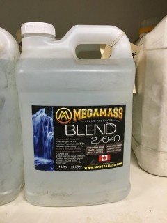 Lot of (2) 4L MegaMass Blend, (2-0-0). 