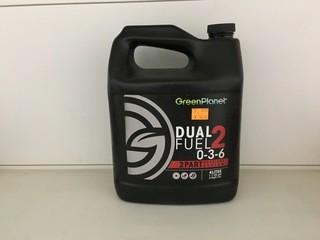 Lot of (2) 4L Green Planet Dual Fuel 2, ( 0-3-6). 