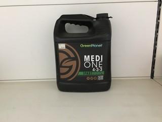 Lot Of (2) 4L Green Planet Medi One Nutrient System, (4-3-3). 