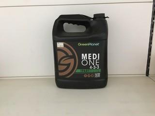 Lot Of (2) 4L Green Planet Medi One Nutrient System, (4-3-3). 