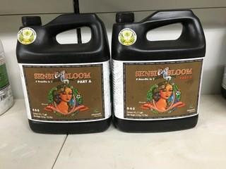 Lot of (2) 4L Advanced Nutrients Sensi-Coco-Bloom (1) Part A & (1) Part B.