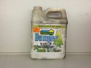 Lot of (4) 1L Bumper-Crop Bumper A Plant Food, (0-3-4).