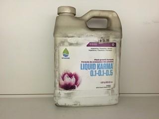 Lot of (3) 1L Botanicare Liquid Karma, (0.1-0.1-0.5).