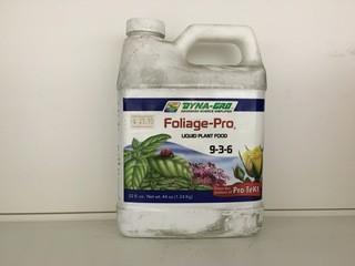 Lot of (5) Dyna-Grow Foliage Pro Plant Food, (9-3-6).