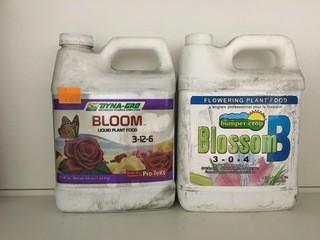 Lot of (1) Dyna-Grow Bloom (3-12-6) & (2) Bumper-Crop Blossom B (3-0-4).