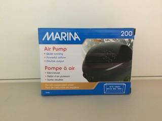 Lot of (3) Marina Air Pumps for up to 60 Gallon Tanks.