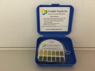 Lot of (9) SureTest PH Testing Strips. 